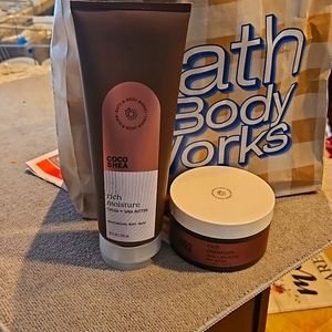 COCO SHEA Coconut Bath & Body Works 2Pc Set